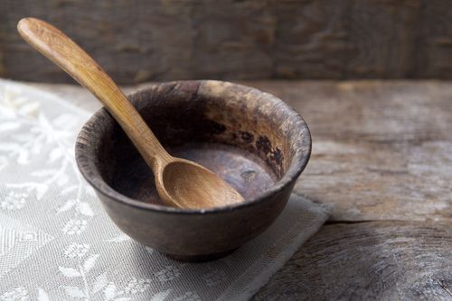 An Empty Bowl During Lent