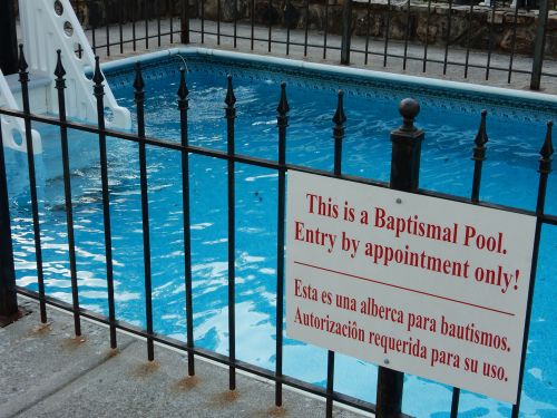 Baptismal Pool