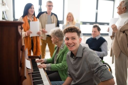 Church Choir Rehearsal