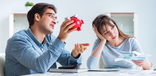 Couple Frustrated About Wedding Bills