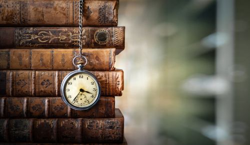 Old Books and a Pocketwatch