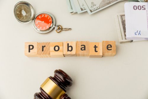 Probate Spelled in Block Letters