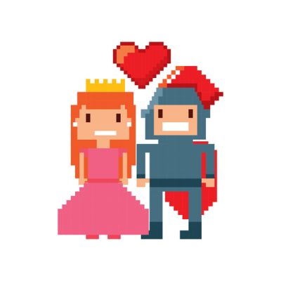 Video Game Characters in Love